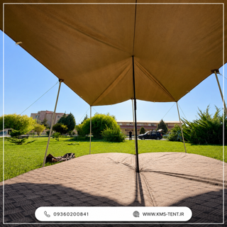 تارپ‌ سایبان ۱۸ متری مدل قشقایی kms