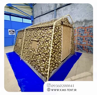 چادر کمپینگ مدل پارتیزانی ۱۲ نفره KMS سایز ۳×۴