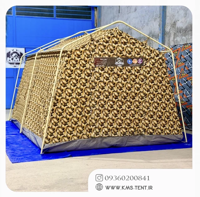 چادر کمپینگ مدل رنجر ۱۲ نفره KMS سایز ۳×۴