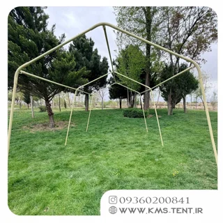 سایبان 16 نفره KING ( سایبان کمپینگ و تجاری) ضدآب و ضدآفتاب مدل پلاسما برند KMS