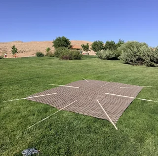 تارپ‌ سایبان ۱۸ متری مدل قشقایی kms