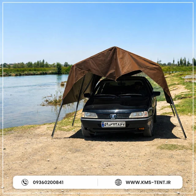 سایبان پارکینگ خودرو سواری خود ایستا KMS