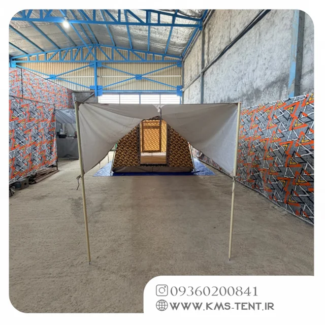 سایبان تارپ شونده بغل یا درب جلو همه چادر های 3×4 برند KMS
