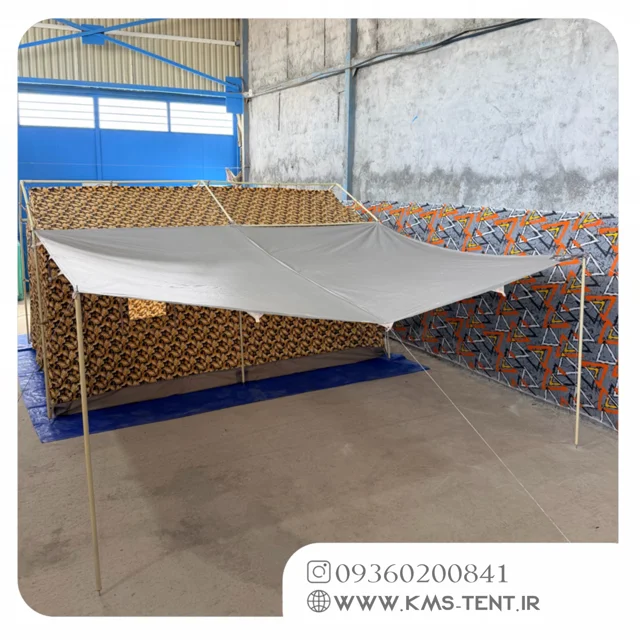 سایبان تارپ شونده بغل یا درب جلو همه چادر های 3×4 برند KMS