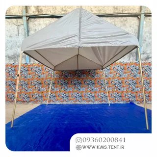 چادر کمپینگ ۶ نفره مدل استتار KMS سایز ۲×۳ | چادر مسافرتی ضدآب چهار فصل دو پوش